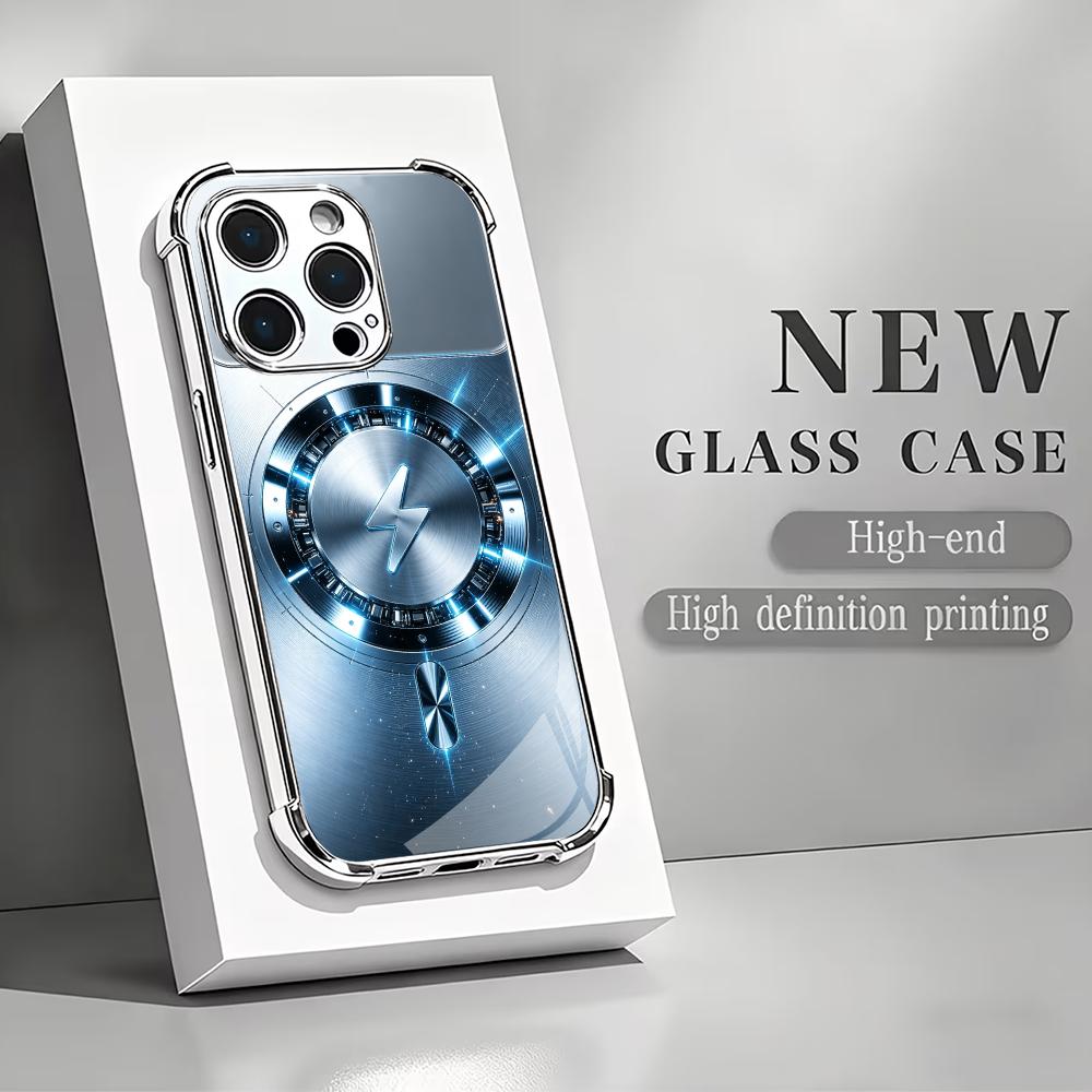 Pc Case Tempered Glass - Coque de téléphone tendance en verre