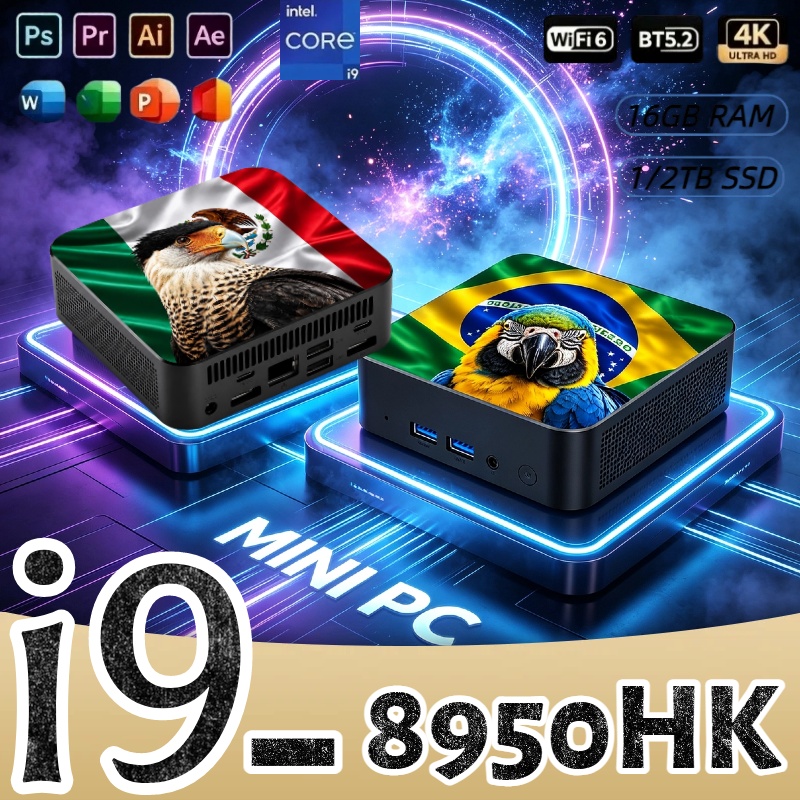 Pc Gaming Gaming - Mini PC Core i9-8950HK 16 Go