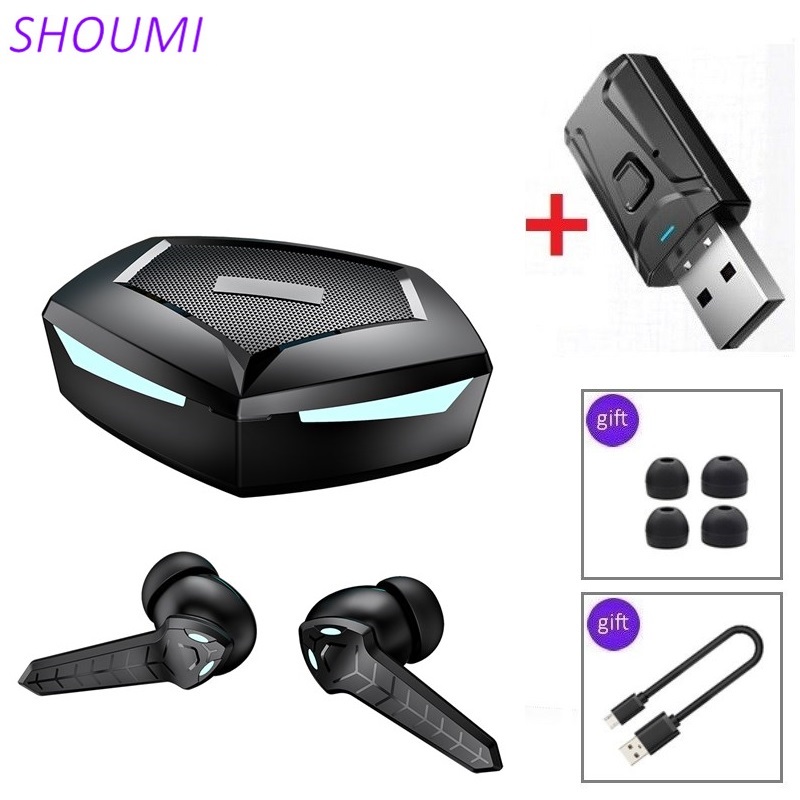 Pc Gaming Y Monitor - Shoumi TWS écouteurs de jeu basse