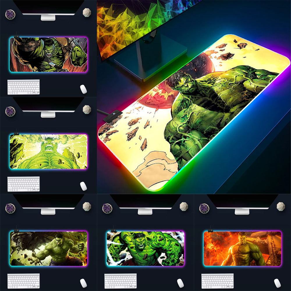 Rgb Keyboard Wrist Rest - Tapis de souris en caoutchouc brillant