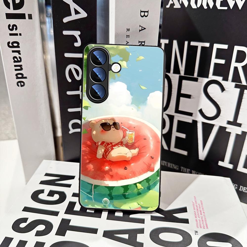 Coque de téléphone motif chat  - Pc Case Tempered Glass avis et prix