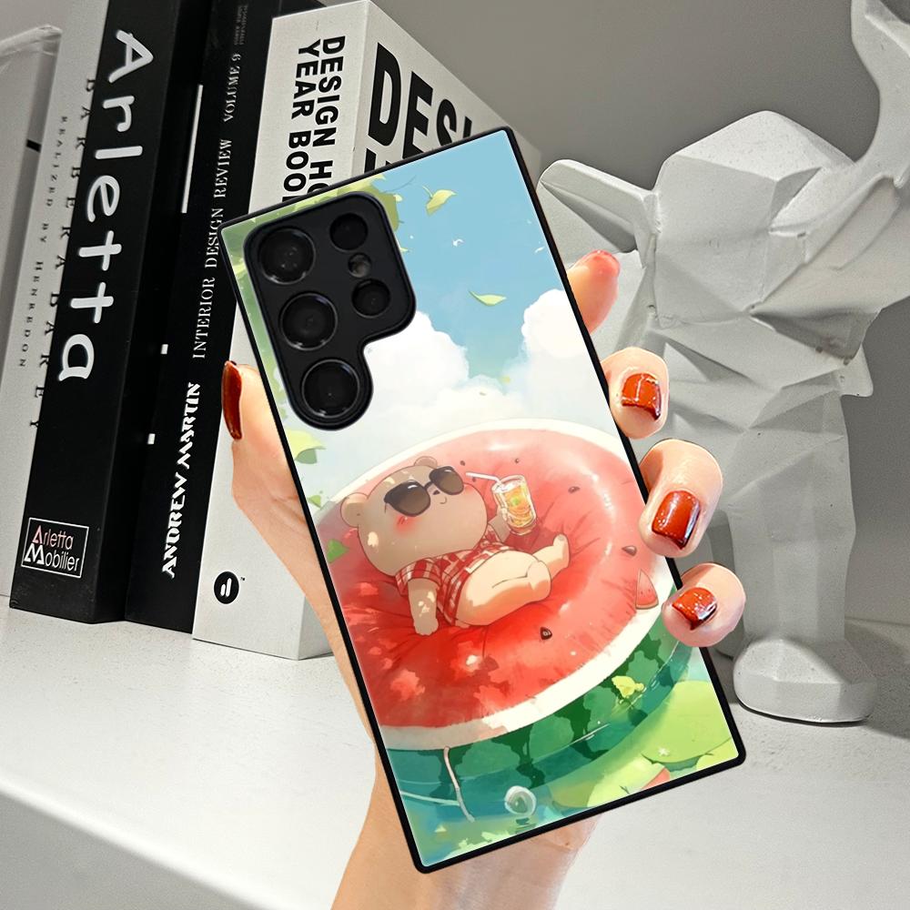 Coque de téléphone motif chat  - Pc Case Tempered Glass avis et prix