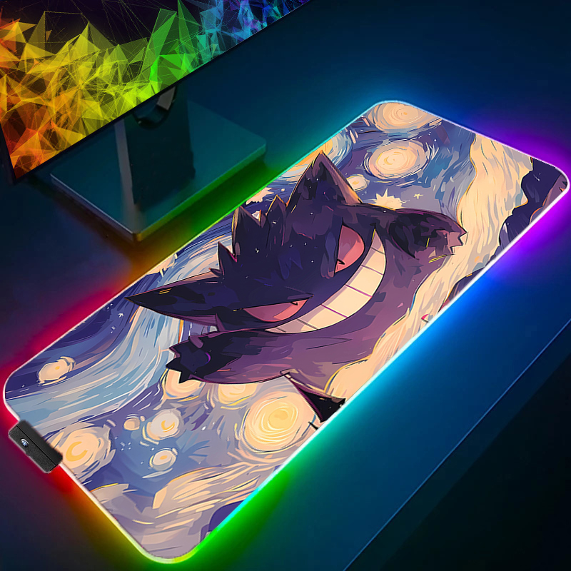 Grand tapis de souris rvb, pou - Rgb Keyboard Wrist Rest avis et prix