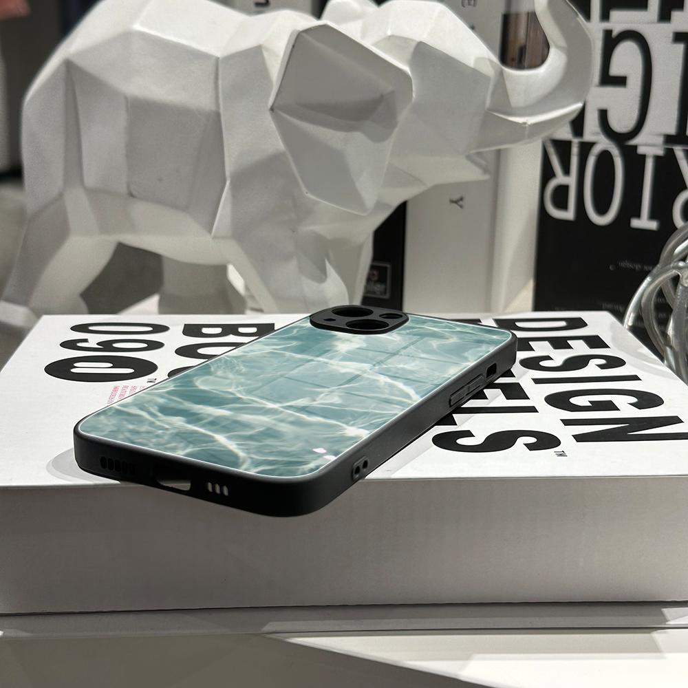 Coque de téléphone haut de gam - Pc Case Tempered Glass avis et prix