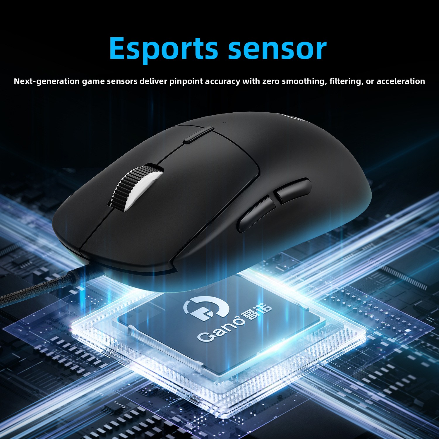 Souris sans fil légère à trois - Pc Gaming Y60 avis et prix