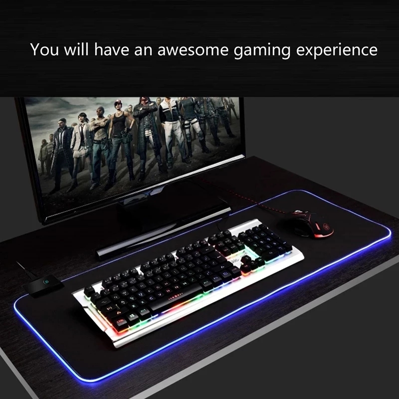 Lumière LED tapis de souris RG - Rgb Keyboard Wrist Rest avis et prix