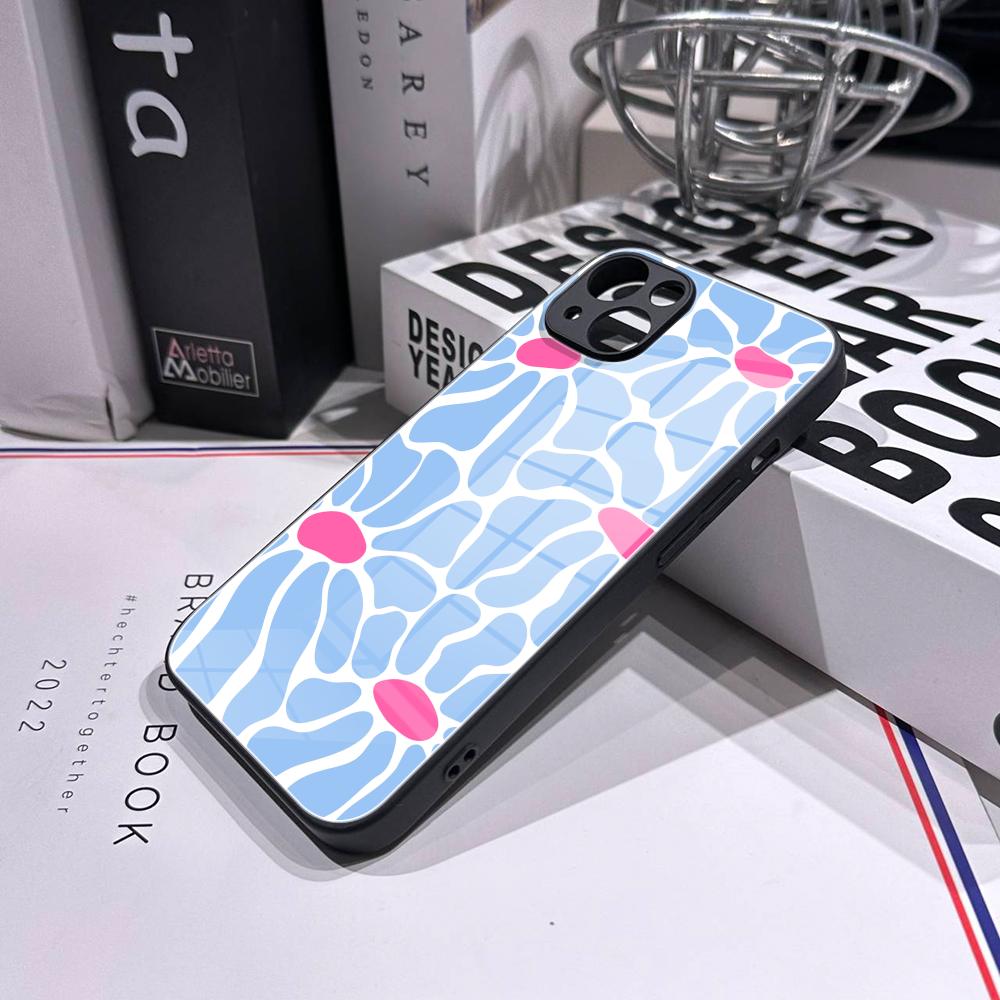 Coque de téléphone Clmj à fleu - Pc Case Tempered Glass avis et prix