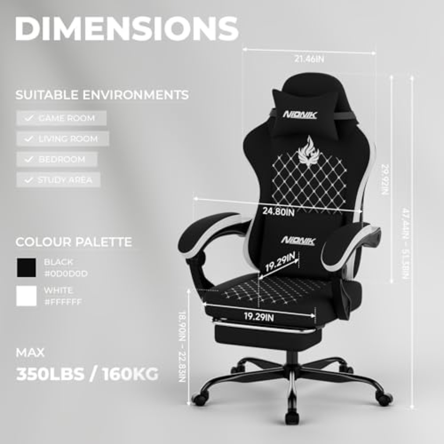 Chaise de jeu avec massage, ch - Pc Gaming Gaming avis et prix