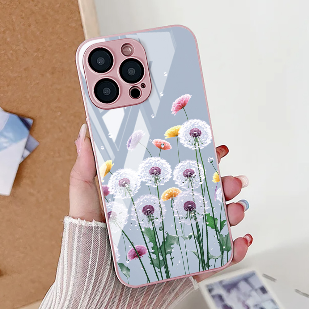 Coque de téléphone fleur de Lo - Pc Case Tempered Glass avis et prix