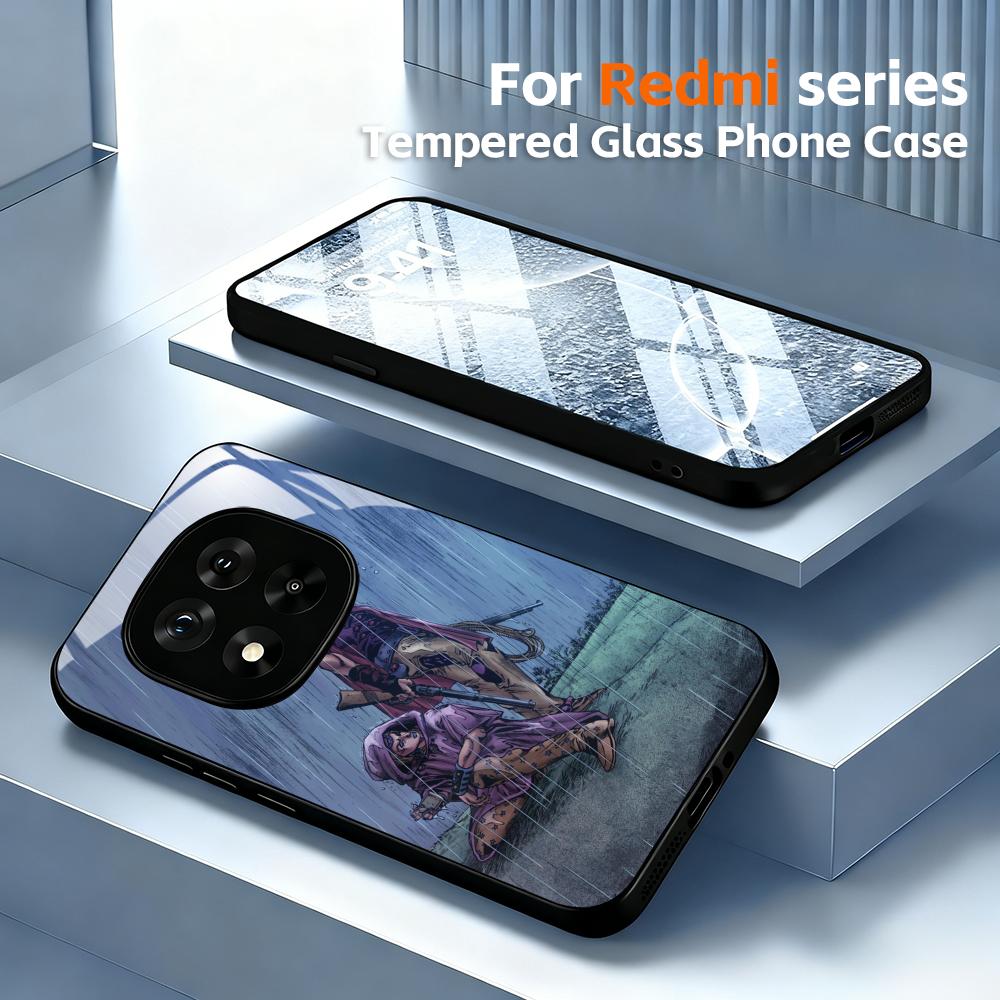 Coque de téléphone Anime JOJO  - Pc Case Tempered Glass avis et prix